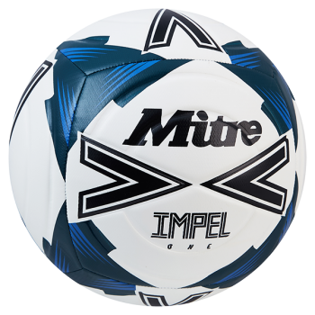Mitre Impel One Football – White & Blue
